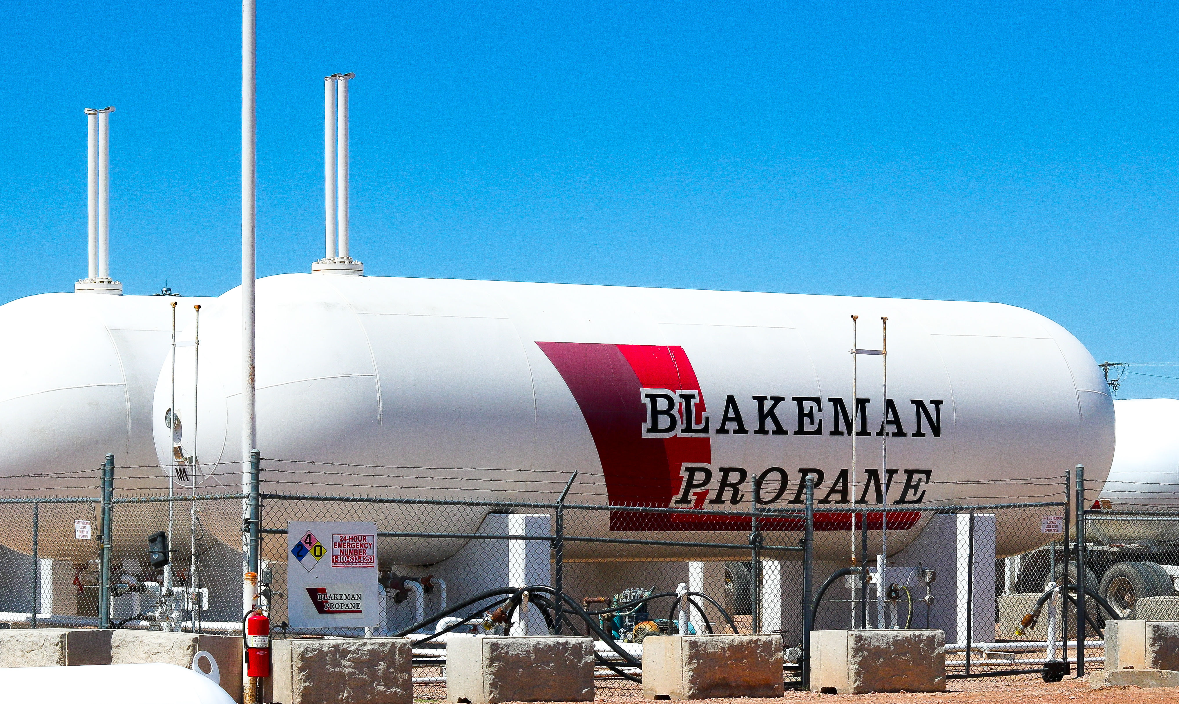 Blakeman Propane Large Tank
